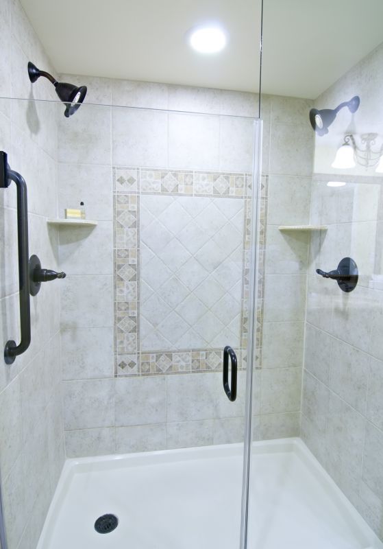 Modern Tiled Shower Space